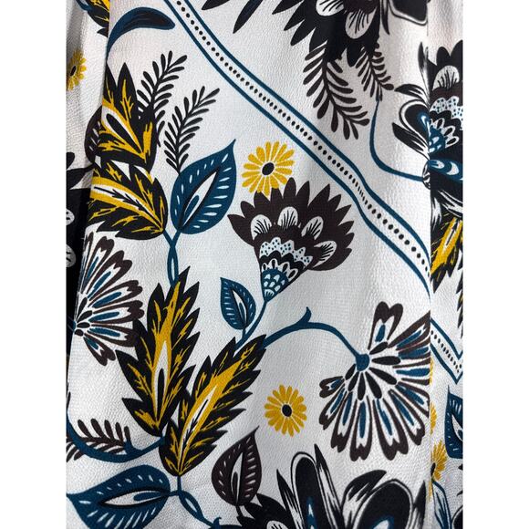 Liz Claiborne Career Womens Keyhole Neck Long Sleeve Blouse Size Large - Picture 3 of 5